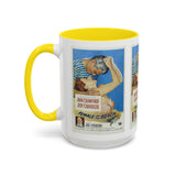 Cult Classic Movie Poster Art Accent Coffee Mug (11, 15oz) - Female On The Beach 1955 - POPvault