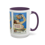 Cult Classic Movie Poster Art Accent Coffee Mug (11, 15oz) - Female On The Beach 1955 - POPvault