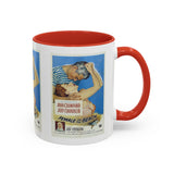 Cult Classic Movie Poster Art Accent Coffee Mug (11, 15oz) - Female On The Beach 1955 - POPvault