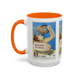 Cult Classic Movie Poster Art Accent Coffee Mug (11, 15oz) - Female On The Beach 1955 - POPvault
