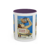 Cult Classic Movie Poster Art Accent Coffee Mug (11, 15oz) - Female On The Beach 1955 - POPvault