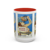 Cult Classic Movie Poster Art Accent Coffee Mug (11, 15oz) - Female On The Beach 1955 - POPvault