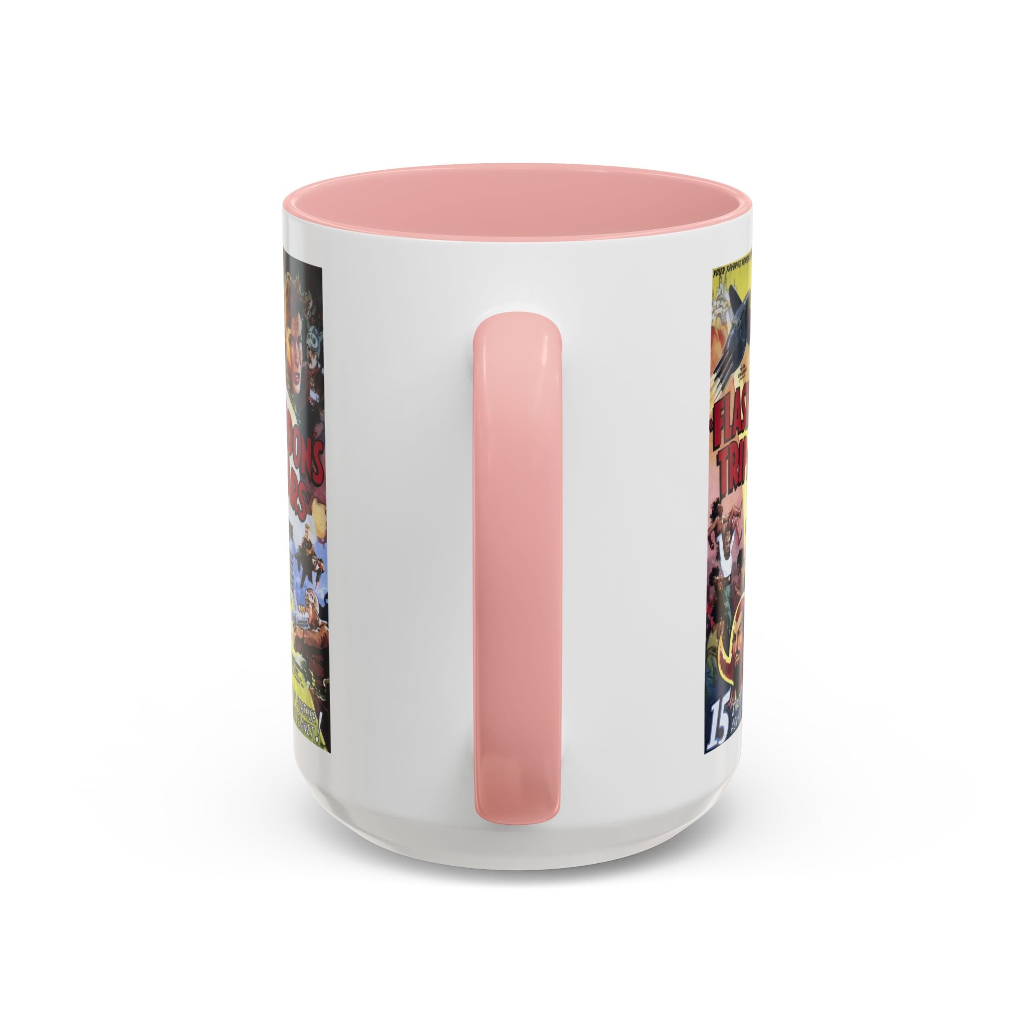 Cult Classic Movie Poster Art Accent Coffee Mug (11, 15oz) - Flash Gordon's Trip To Mars 1938 - POPvault