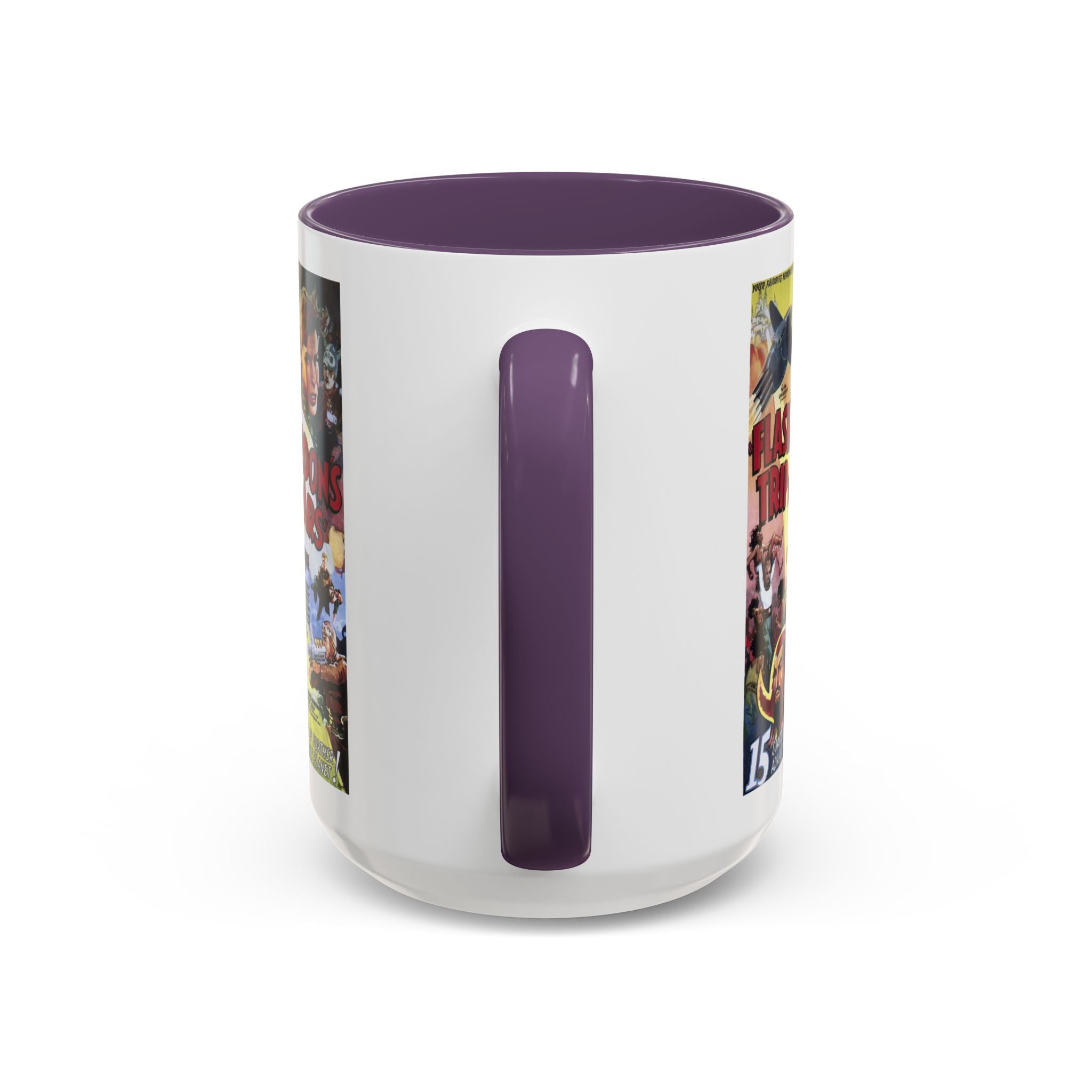 Cult Classic Movie Poster Art Accent Coffee Mug (11, 15oz) - Flash Gordon's Trip To Mars 1938 - POPvault