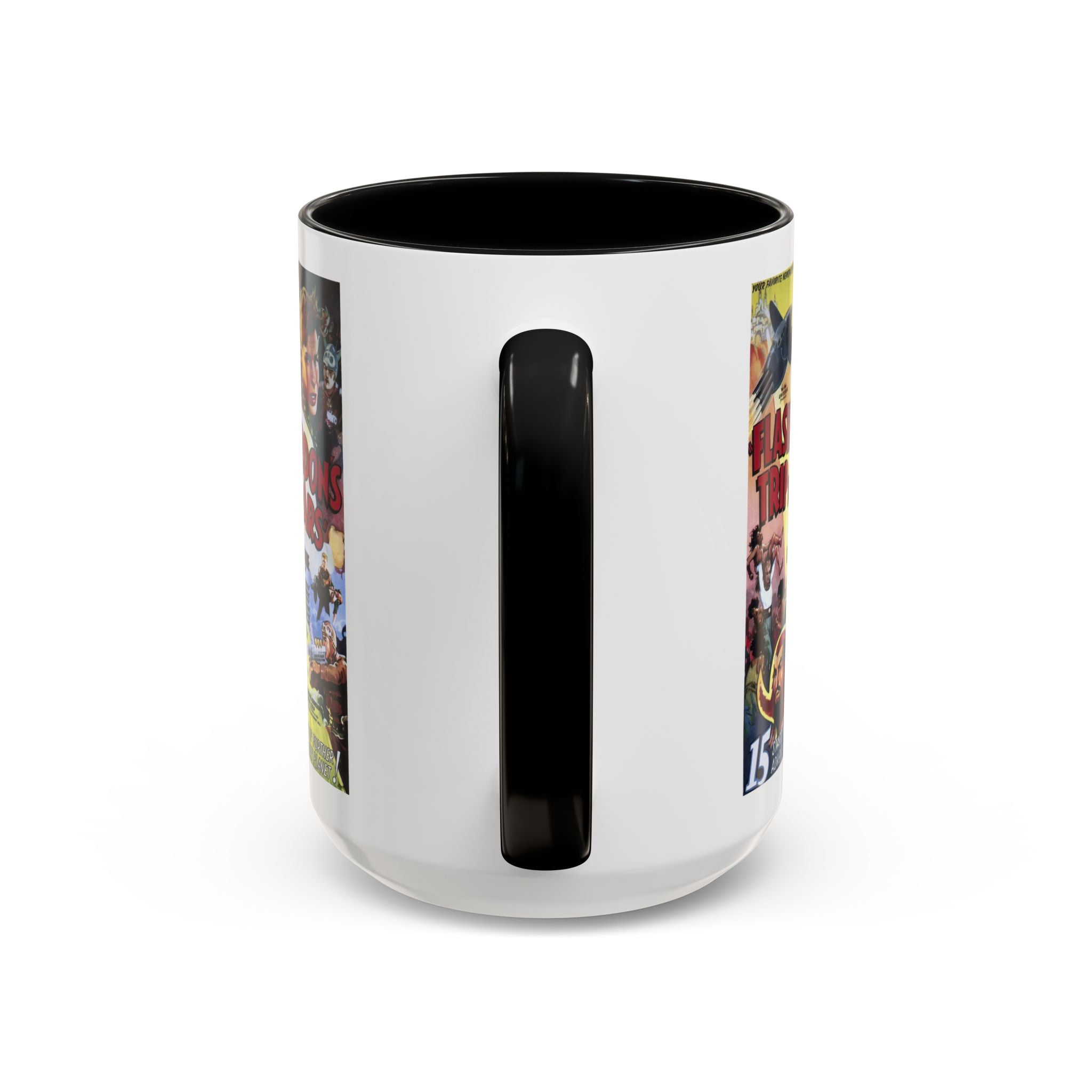 Cult Classic Movie Poster Art Accent Coffee Mug (11, 15oz) - Flash Gordon's Trip To Mars 1938 - POPvault