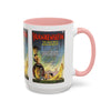 Cult Classic Movie Poster Art Accent Coffee Mug (11, 15oz) - Frankenstein 1931 - Mug