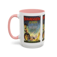 Cult Classic Movie Poster Art Accent Coffee Mug (11, 15oz) - Frankenstein 1931 - Mug