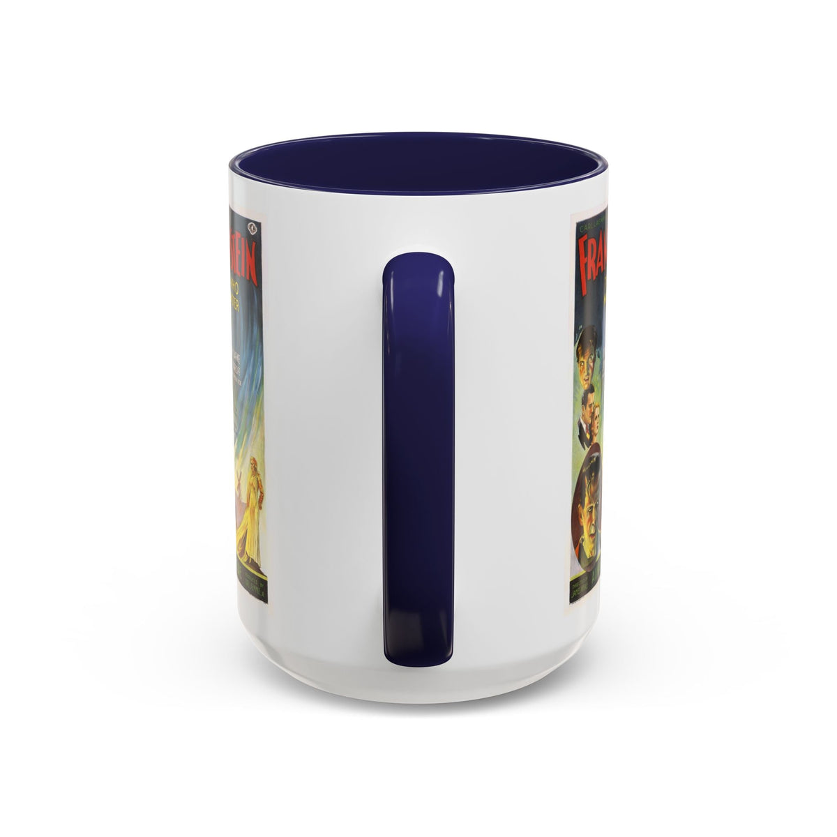Cult Classic Movie Poster Art Accent Coffee Mug (11, 15oz) - Frankenstein 1931 - Mug