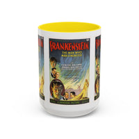 Cult Classic Movie Poster Art Accent Coffee Mug (11, 15oz) - Frankenstein 1931 - Mug