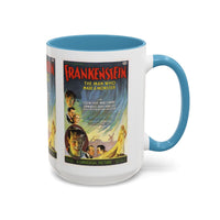 Cult Classic Movie Poster Art Accent Coffee Mug (11, 15oz) - Frankenstein 1931 - Mug
