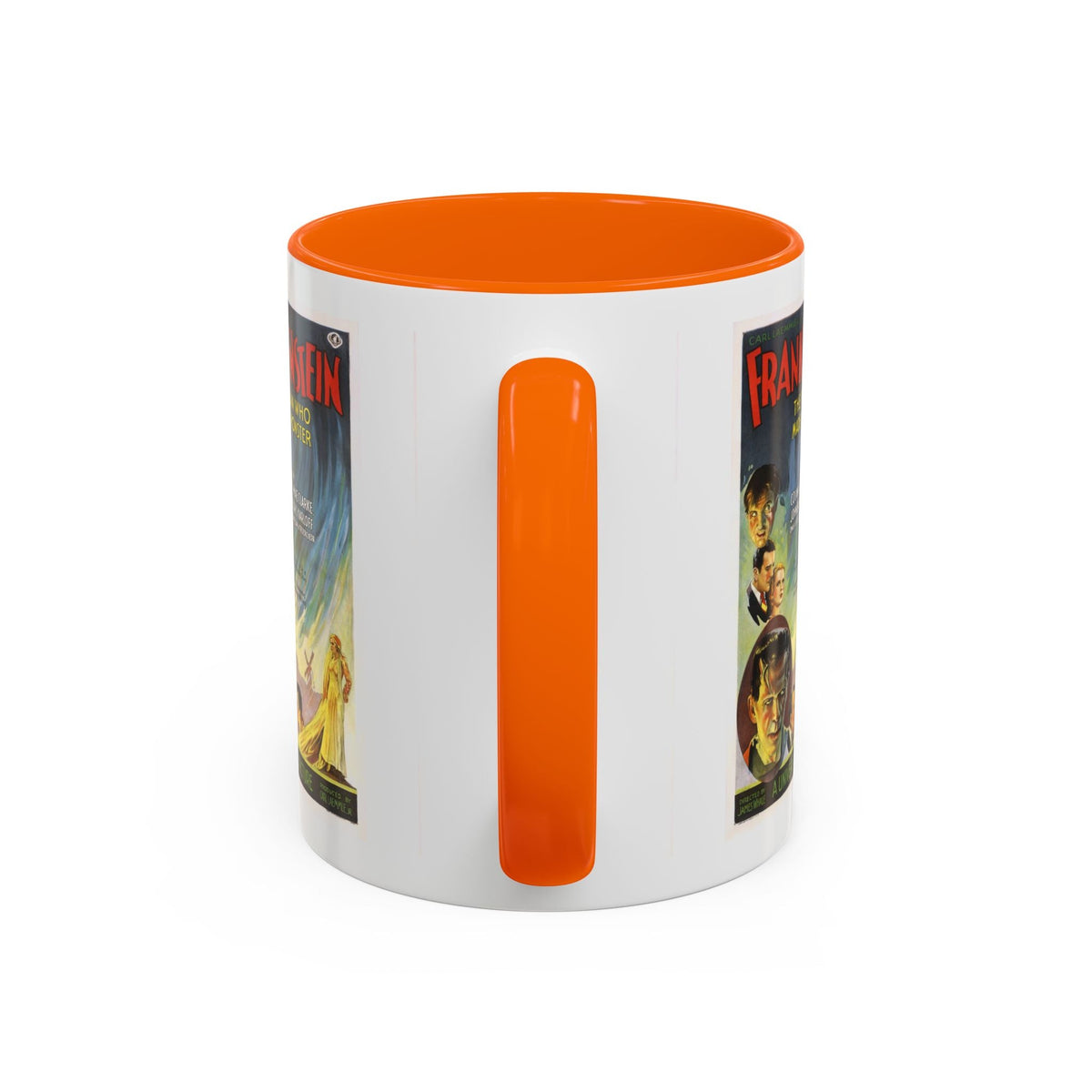 Cult Classic Movie Poster Art Accent Coffee Mug (11, 15oz) - Frankenstein 1931 - Mug