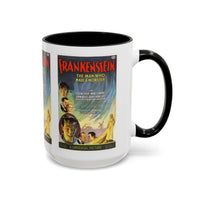 Cult Classic Movie Poster Art Accent Coffee Mug (11, 15oz) - Frankenstein 1931 - Mug