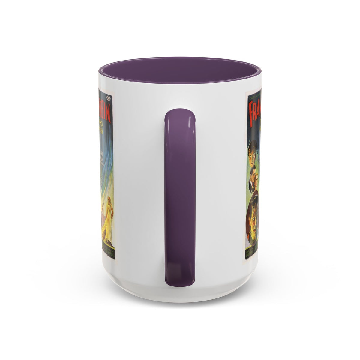Cult Classic Movie Poster Art Accent Coffee Mug (11, 15oz) - Frankenstein 1931 - Mug