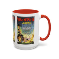Cult Classic Movie Poster Art Accent Coffee Mug (11, 15oz) - Frankenstein 1931 - Mug