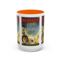 Cult Classic Movie Poster Art Accent Coffee Mug (11, 15oz) - Frankenstein 1931 - Mug