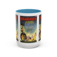 Cult Classic Movie Poster Art Accent Coffee Mug (11, 15oz) - Frankenstein 1931 - Mug