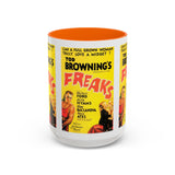 Cult Classic Movie Poster Art Accent Coffee Mug (11, 15oz) - Freaks Original One Sheet 1932 - POPvault
