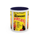 Cult Classic Movie Poster Art Accent Coffee Mug (11, 15oz) - Freaks Original One Sheet 1932 - POPvault