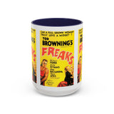 Cult Classic Movie Poster Art Accent Coffee Mug (11, 15oz) - Freaks Original One Sheet 1932 - POPvault