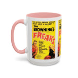 Cult Classic Movie Poster Art Accent Coffee Mug (11, 15oz) - Freaks Original One Sheet 1932 - POPvault