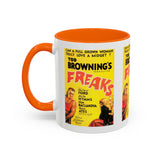 Cult Classic Movie Poster Art Accent Coffee Mug (11, 15oz) - Freaks Original One Sheet 1932 - POPvault