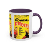 Cult Classic Movie Poster Art Accent Coffee Mug (11, 15oz) - Freaks Original One Sheet 1932 - POPvault