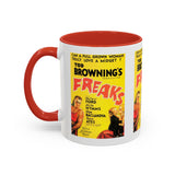 Cult Classic Movie Poster Art Accent Coffee Mug (11, 15oz) - Freaks Original One Sheet 1932 - POPvault