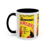 Cult Classic Movie Poster Art Accent Coffee Mug (11, 15oz) - Freaks Original One Sheet 1932 - POPvault