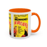 Cult Classic Movie Poster Art Accent Coffee Mug (11, 15oz) - Freaks Original One Sheet 1932 - POPvault
