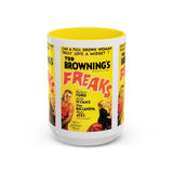 Cult Classic Movie Poster Art Accent Coffee Mug (11, 15oz) - Freaks Original One Sheet 1932 - POPvault