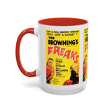 Cult Classic Movie Poster Art Accent Coffee Mug (11, 15oz) - Freaks Original One Sheet 1932 - POPvault