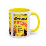 Cult Classic Movie Poster Art Accent Coffee Mug (11, 15oz) - Freaks Original One Sheet 1932 - POPvault