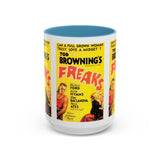 Cult Classic Movie Poster Art Accent Coffee Mug (11, 15oz) - Freaks Original One Sheet 1932 - POPvault