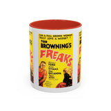 Cult Classic Movie Poster Art Accent Coffee Mug (11, 15oz) - Freaks Original One Sheet 1932 - POPvault