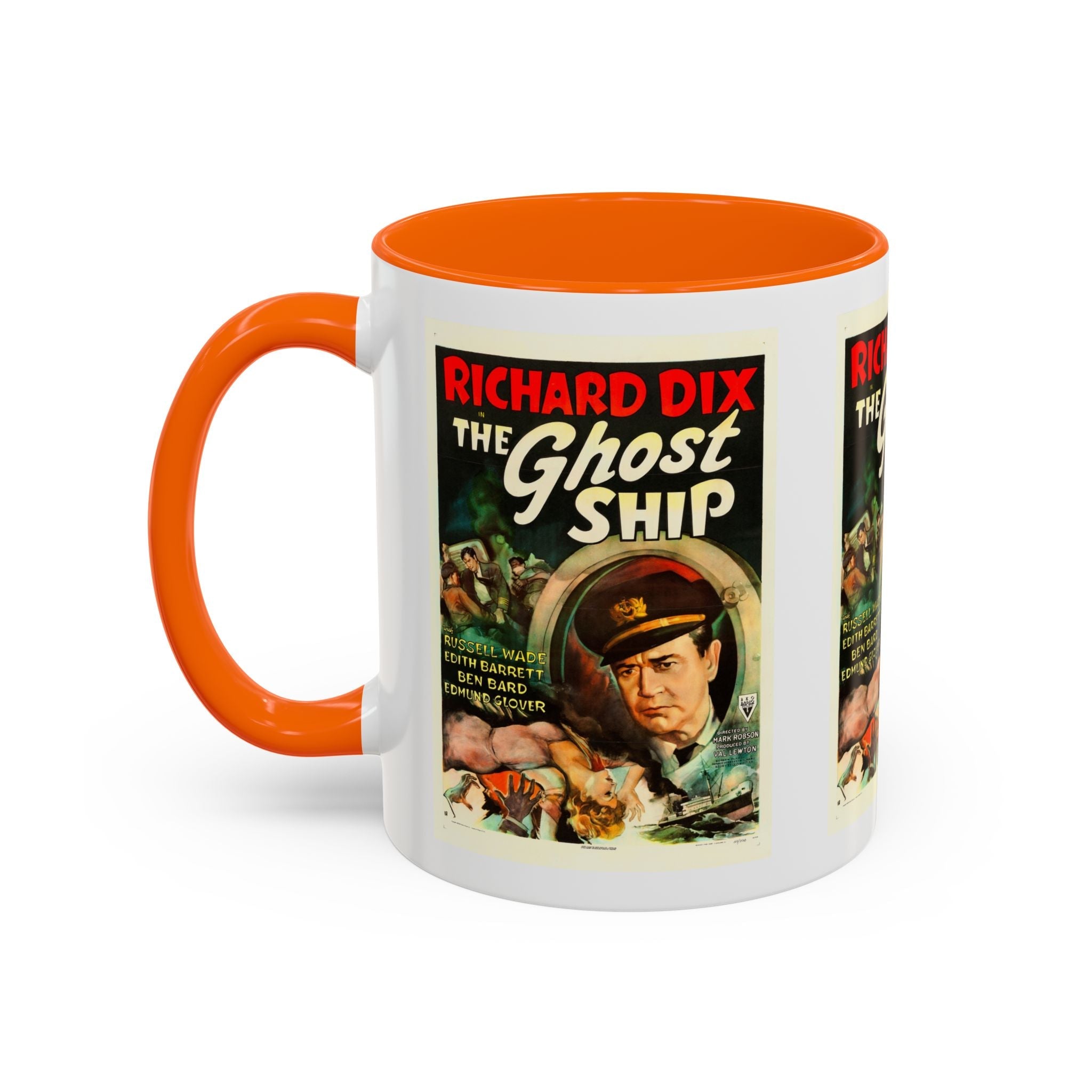 Cult Classic Movie Poster Art Accent Coffee Mug (11, 15oz) - Ghost Ship 1952 - POPvault