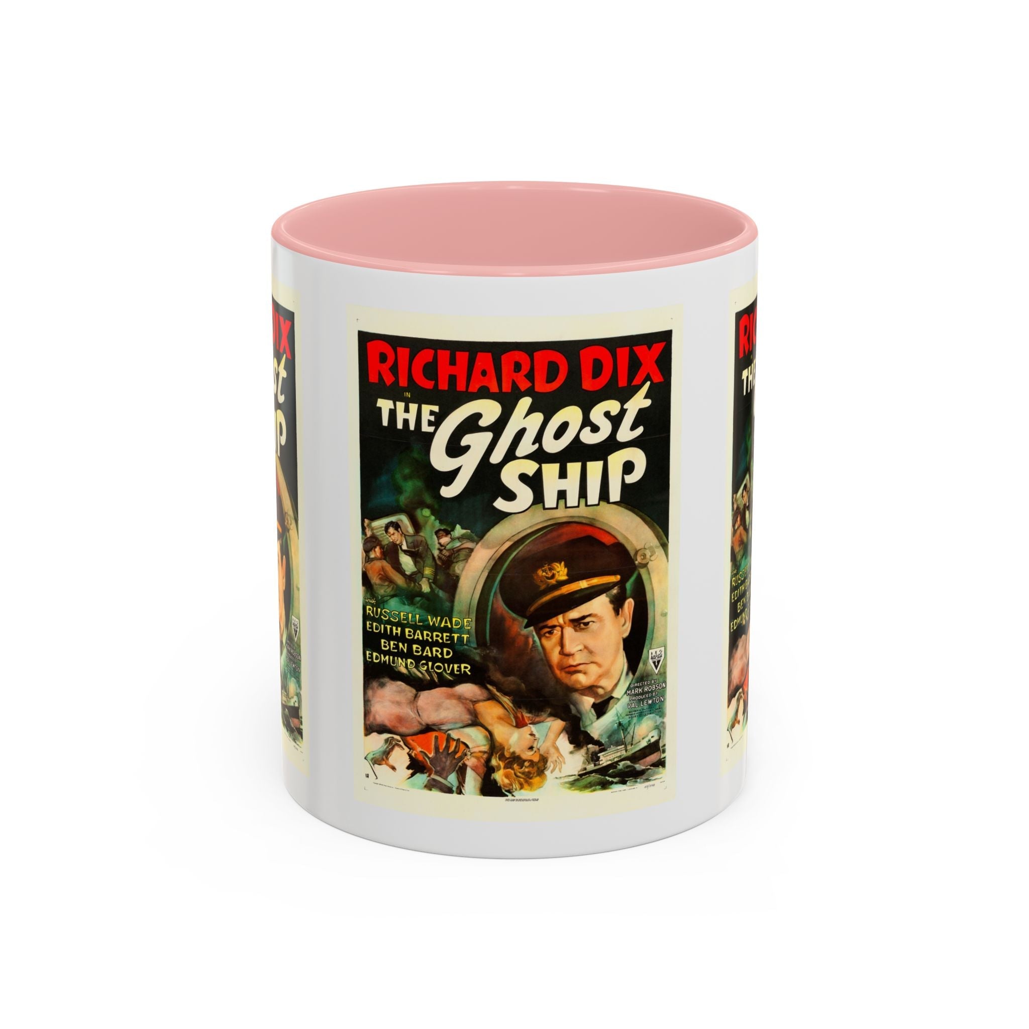 Cult Classic Movie Poster Art Accent Coffee Mug (11, 15oz) - Ghost Ship 1952 - POPvault