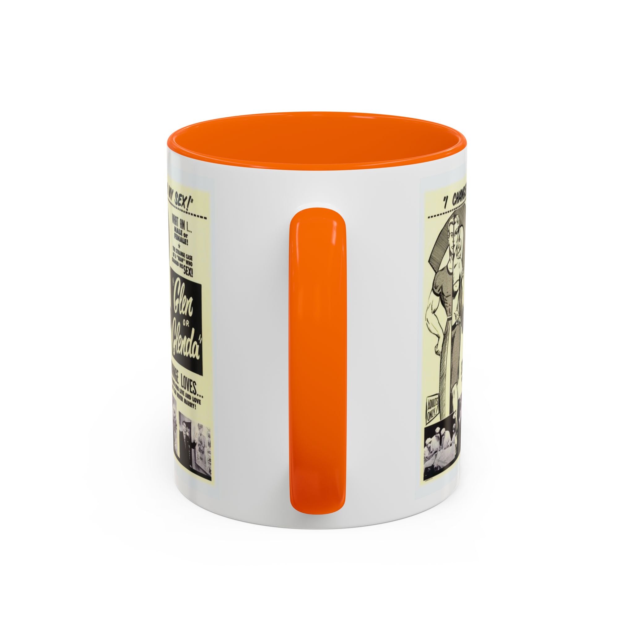 Cult Classic Movie Poster Art Accent Coffee Mug (11, 15oz) - Glen Or Glenda 1953 - POPvault