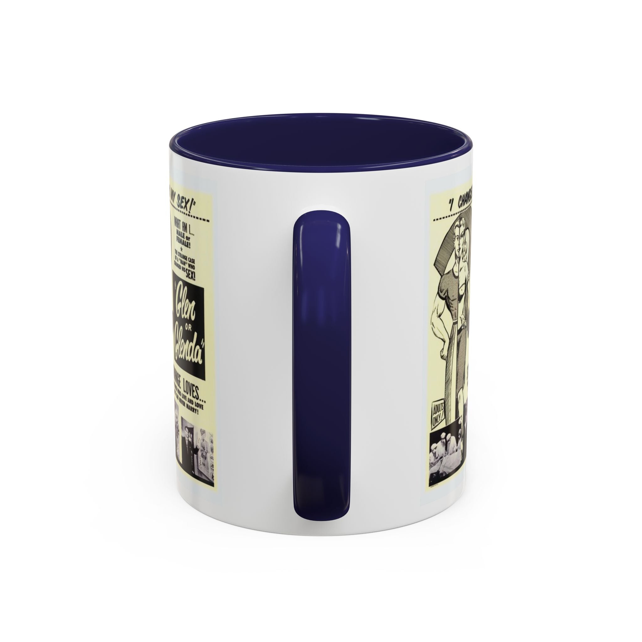Cult Classic Movie Poster Art Accent Coffee Mug (11, 15oz) - Glen Or Glenda 1953 - POPvault