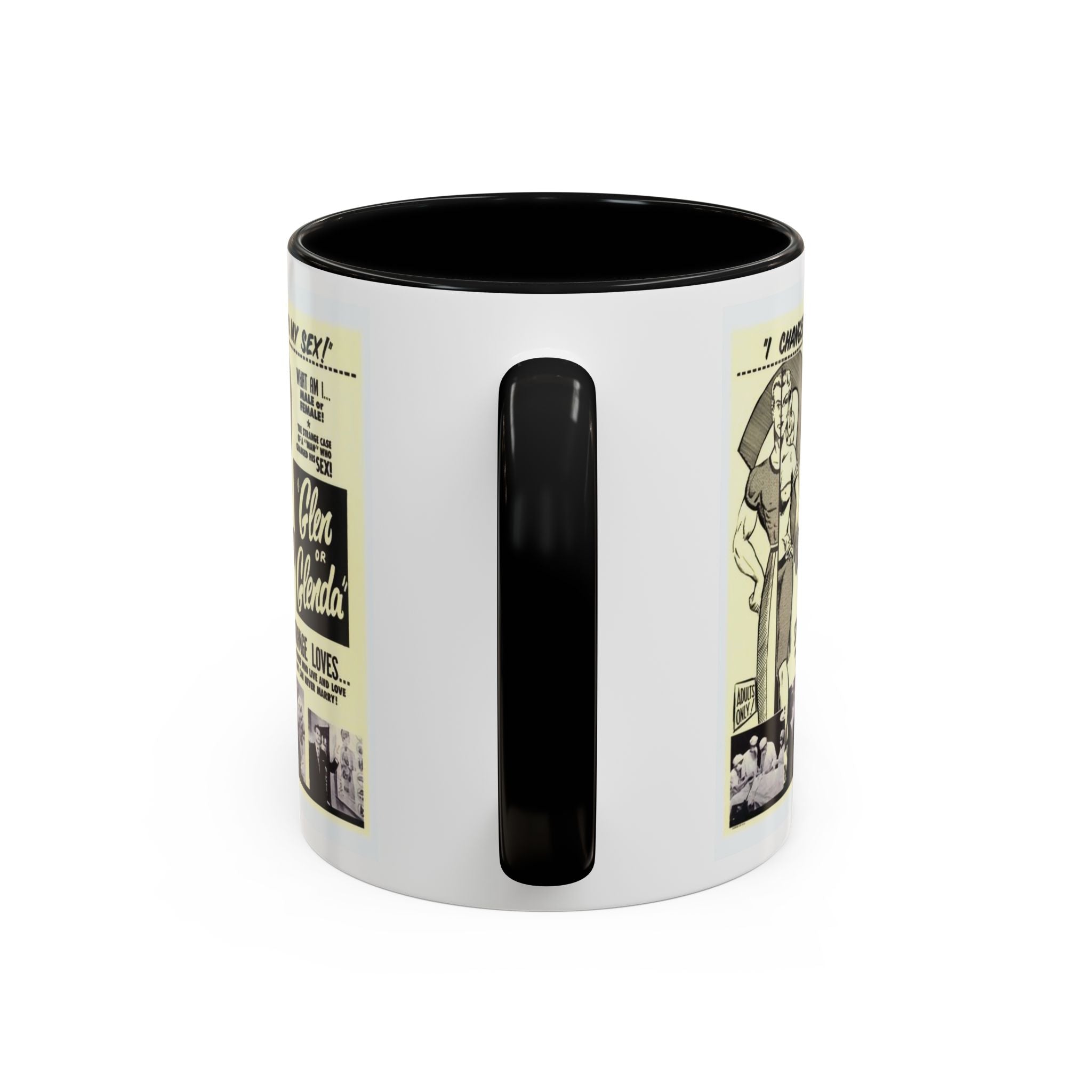 Cult Classic Movie Poster Art Accent Coffee Mug (11, 15oz) - Glen Or Glenda 1953 - POPvault