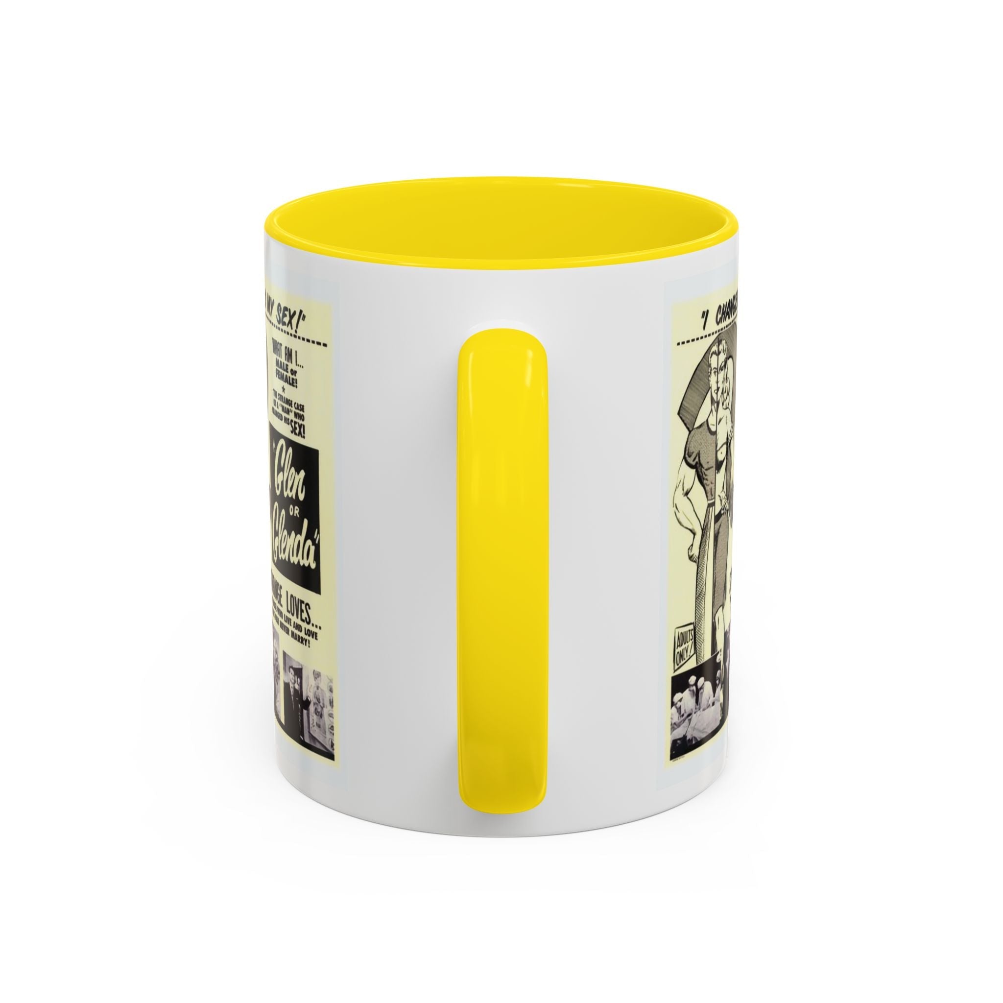 Cult Classic Movie Poster Art Accent Coffee Mug (11, 15oz) - Glen Or Glenda 1953 - POPvault