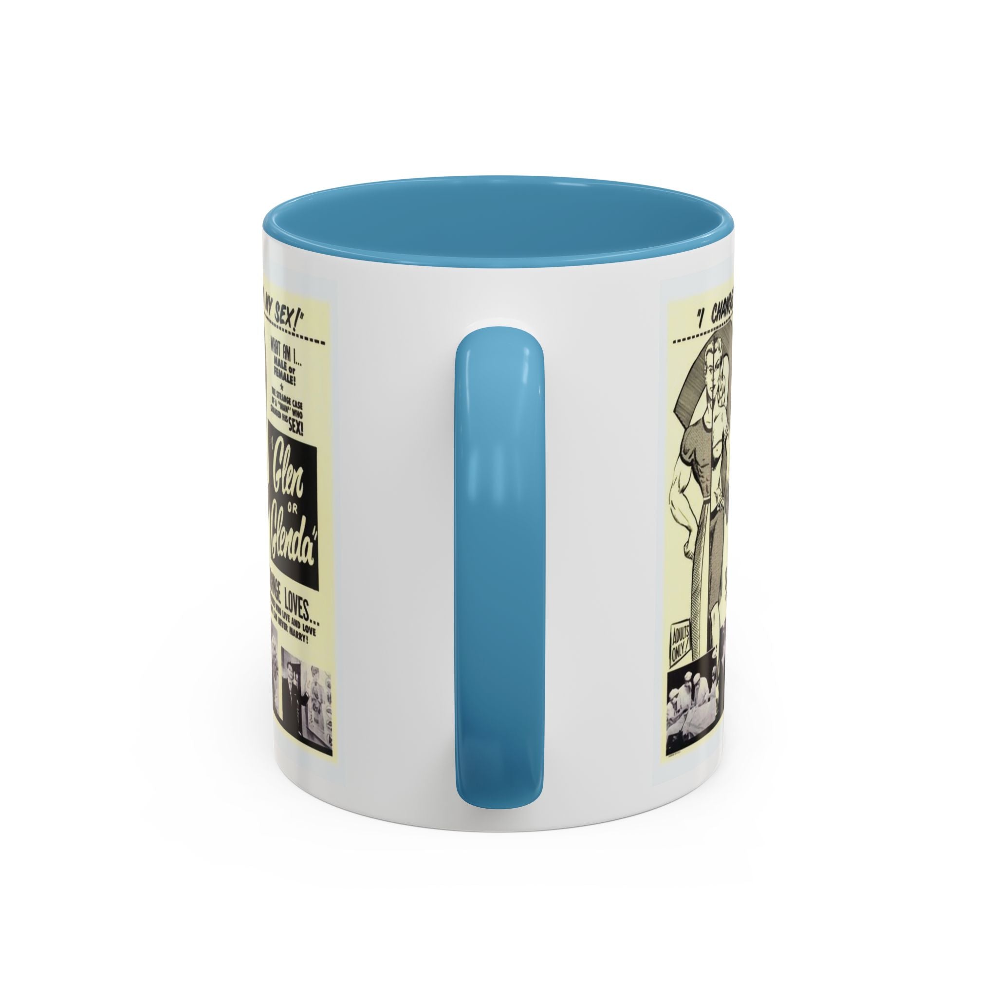 Cult Classic Movie Poster Art Accent Coffee Mug (11, 15oz) - Glen Or Glenda 1953 - POPvault