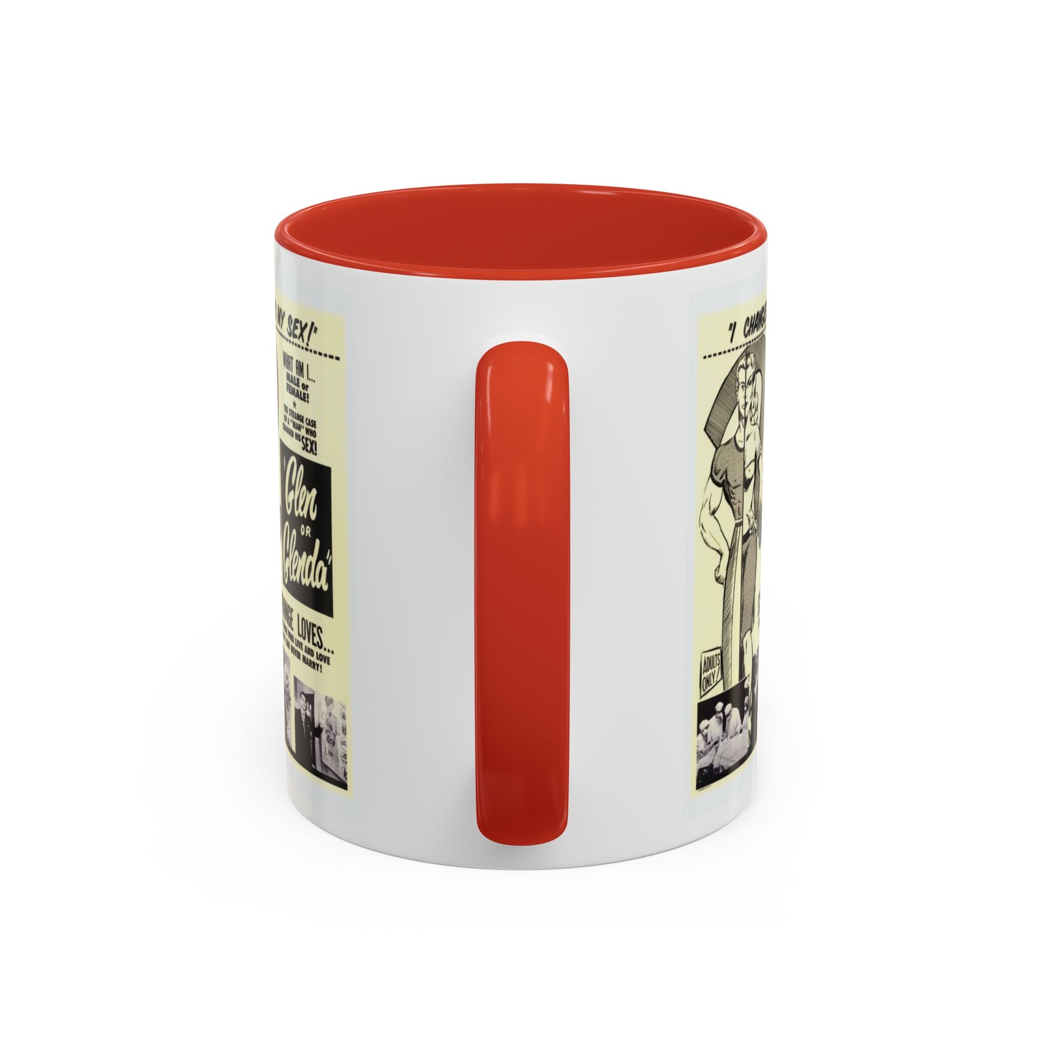 Cult Classic Movie Poster Art Accent Coffee Mug (11, 15oz) - Glen Or Glenda 1953 - POPvault