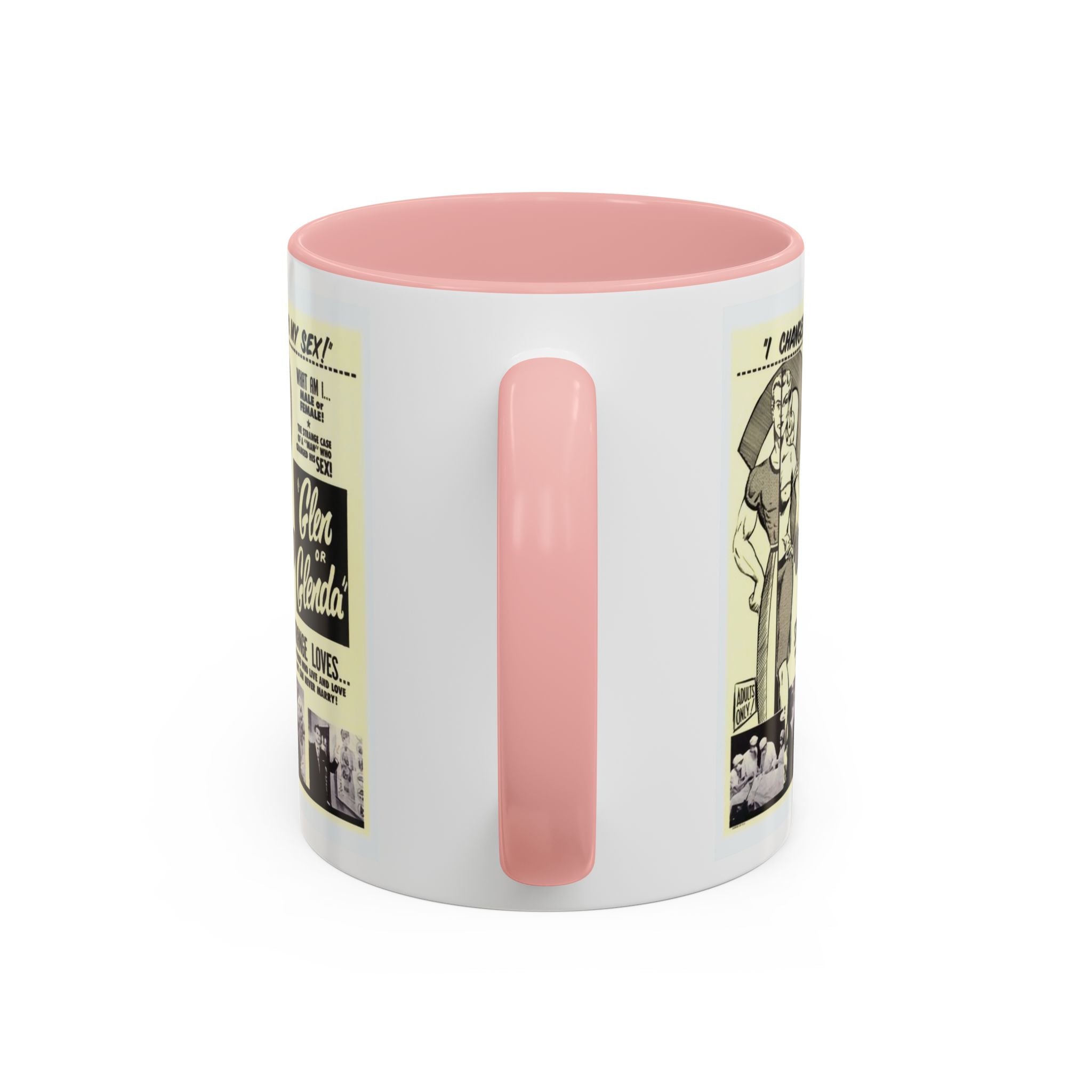 Cult Classic Movie Poster Art Accent Coffee Mug (11, 15oz) - Glen Or Glenda 1953 - POPvault