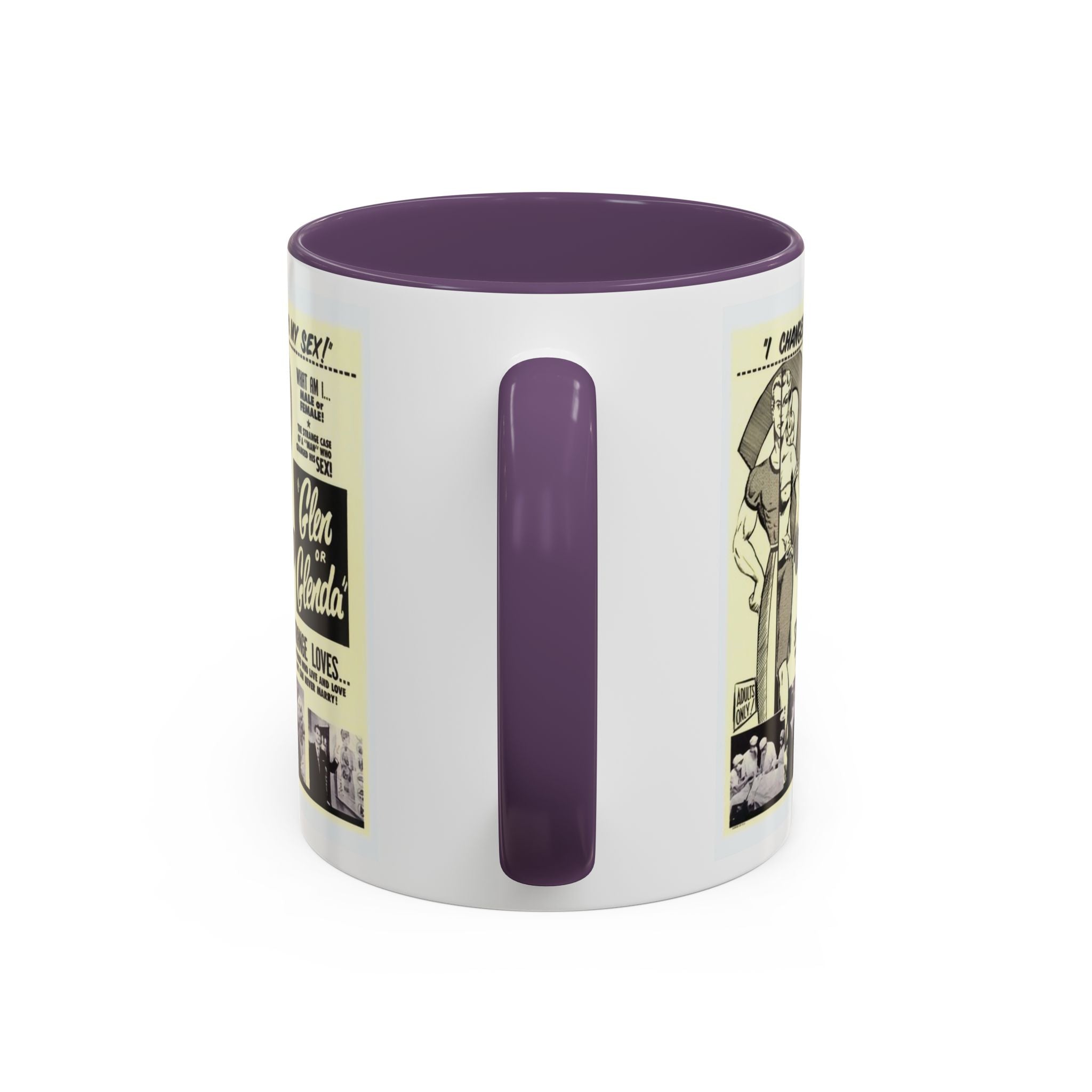 Cult Classic Movie Poster Art Accent Coffee Mug (11, 15oz) - Glen Or Glenda 1953 - POPvault