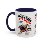 Cult Classic Movie Poster Art Accent Coffee Mug (11, 15oz) - Go West | Marx Brothers 1940 - POPvault