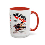 Cult Classic Movie Poster Art Accent Coffee Mug (11, 15oz) - Go West | Marx Brothers 1940 - POPvault
