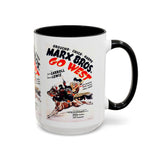 Cult Classic Movie Poster Art Accent Coffee Mug (11, 15oz) - Go West | Marx Brothers 1940 - POPvault
