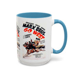 Cult Classic Movie Poster Art Accent Coffee Mug (11, 15oz) - Go West | Marx Brothers 1940 - POPvault