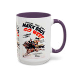Cult Classic Movie Poster Art Accent Coffee Mug (11, 15oz) - Go West | Marx Brothers 1940 - POPvault