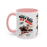 Cult Classic Movie Poster Art Accent Coffee Mug (11, 15oz) - Go West | Marx Brothers 1940 - POPvault